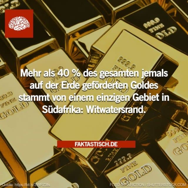 Wissenschaftler haben erstmals eine direkte Datierung von Gold aus den südafrikanischen Witwatersrand-Goldlagerstätten vorgenommen, aus denen mehr als 40 Prozent des bisher auf der Erde geförderten Goldes stammen 🤔 - Inspiration, Zitate & Sprüche | MadeMyDay | Jetzt entdecken & teilen Wissenschaftler haben erstmals eine direkte Datierung von Gold aus den südafrikanischen Witwatersrand-Goldlagerstätten vorgenommen, aus denen mehr als 40 Prozent des bisher auf der Erde geförderten Goldes stammen 🤔 - Inspirierendes Zitat mit Bild