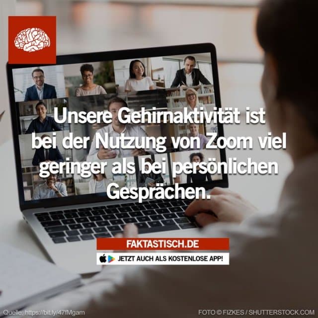 Eine erhöhte Aktivität bei den Teilnehmern an persönlichen Gesprächen ging mit einer erhöhten Blickdauer und einem vergrößerten Pupillendurchmesser einher, was auf eine erhöhte Erregung in beiden Gehirnen schließen lässt 🧠 📲 Mehr Fakten gibt es in unserer kostenlosen App (Download im App Store oder Play Store) - Inspiration, Zitate & Sprüche | MadeMyDay | Jetzt entdecken & teilen Eine erhöhte Aktivität bei den Teilnehmern an persönlichen Gesprächen ging mit einer erhöhten Blickdauer und einem vergrößerten Pupillendurchmesser einher, was auf eine erhöhte Erregung in beiden Gehirnen schließen lässt 🧠 📲 Mehr Fakten gibt es in unserer kostenlosen App (Download im App Store oder Play Store) - Inspirierendes Zitat mit Bild