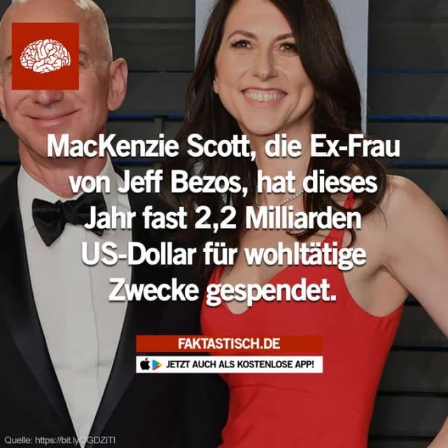 Das Geld ging an 360 gemeinnützige Organisationen, „von denen jede mehr Unterstützer gebrauchen könnte“, heißt es in einem Blog-Eintrag 👏 📲 Mehr Fakten gibt es in unserer kostenlosen App (Download im App Store oder Play Store) - Inspiration, Zitate & Sprüche | MadeMyDay | Jetzt entdecken & teilen Das Geld ging an 360 gemeinnützige Organisationen, „von denen jede mehr Unterstützer gebrauchen könnte“, heißt es in einem Blog-Eintrag 👏 📲 Mehr Fakten gibt es in unserer kostenlosen App (Download im App Store oder Play Store) - Inspirierendes Zitat mit Bild