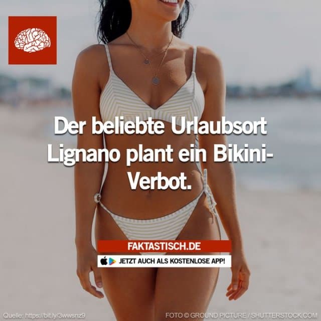 Personen ab 12 Jahren dürfen nicht mehr in Badebekleidung auf der Strandpromenade oder abseits des Strandes unterwegs sein 🤔 📲 Mehr Fakten gibt es in unserer kostenlosen App (Download im App Store oder Play Store) - Inspiration, Zitate & Sprüche | MadeMyDay | Jetzt entdecken & teilen Personen ab 12 Jahren dürfen nicht mehr in Badebekleidung auf der Strandpromenade oder abseits des Strandes unterwegs sein 🤔 📲 Mehr Fakten gibt es in unserer kostenlosen App (Download im App Store oder Play Store) - Inspirierendes Zitat mit Bild