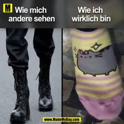 Wie mich
andere sehen
Wie ich
wirklich bin